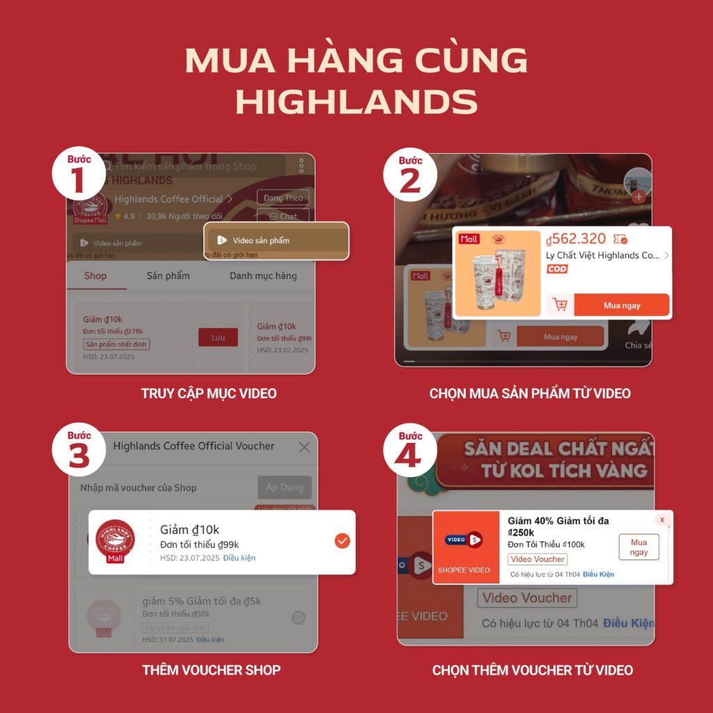 Case Study Social Commerce Highlands Coffee