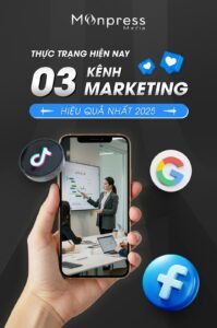 Xu Hướng Marketing 2025 Google Facebook TikTok Moonpress