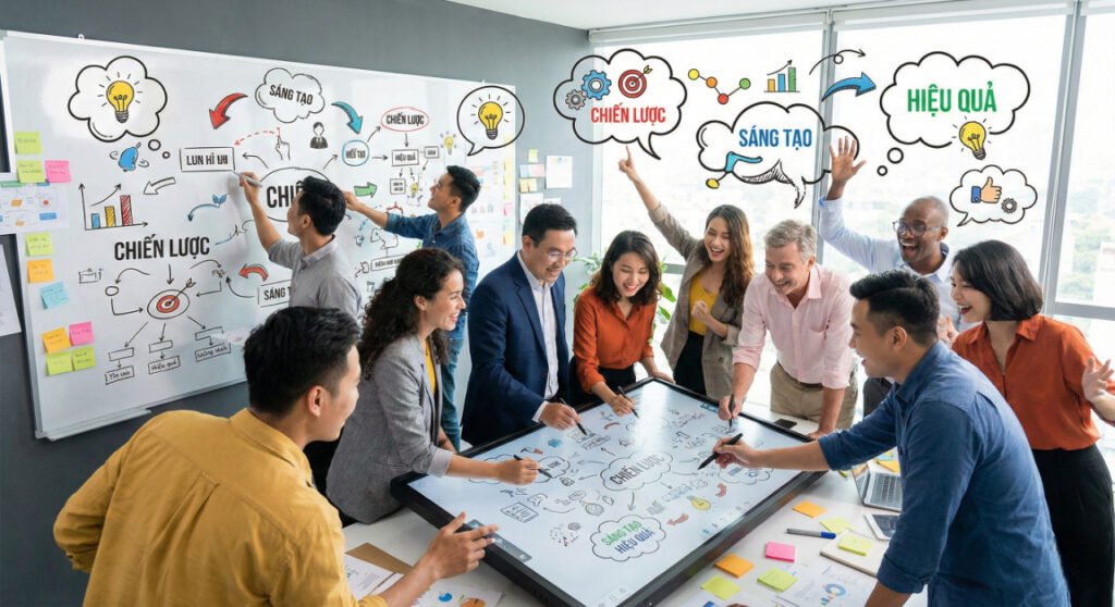 Đội Ngũ Agency Marketing Hợp Tác Chiến Lược Tăng ROI